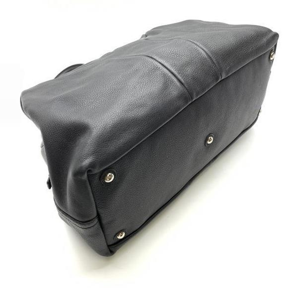 Yves Saint Laurent Leather Boston Tote Bag Black - Picture 4 of 10